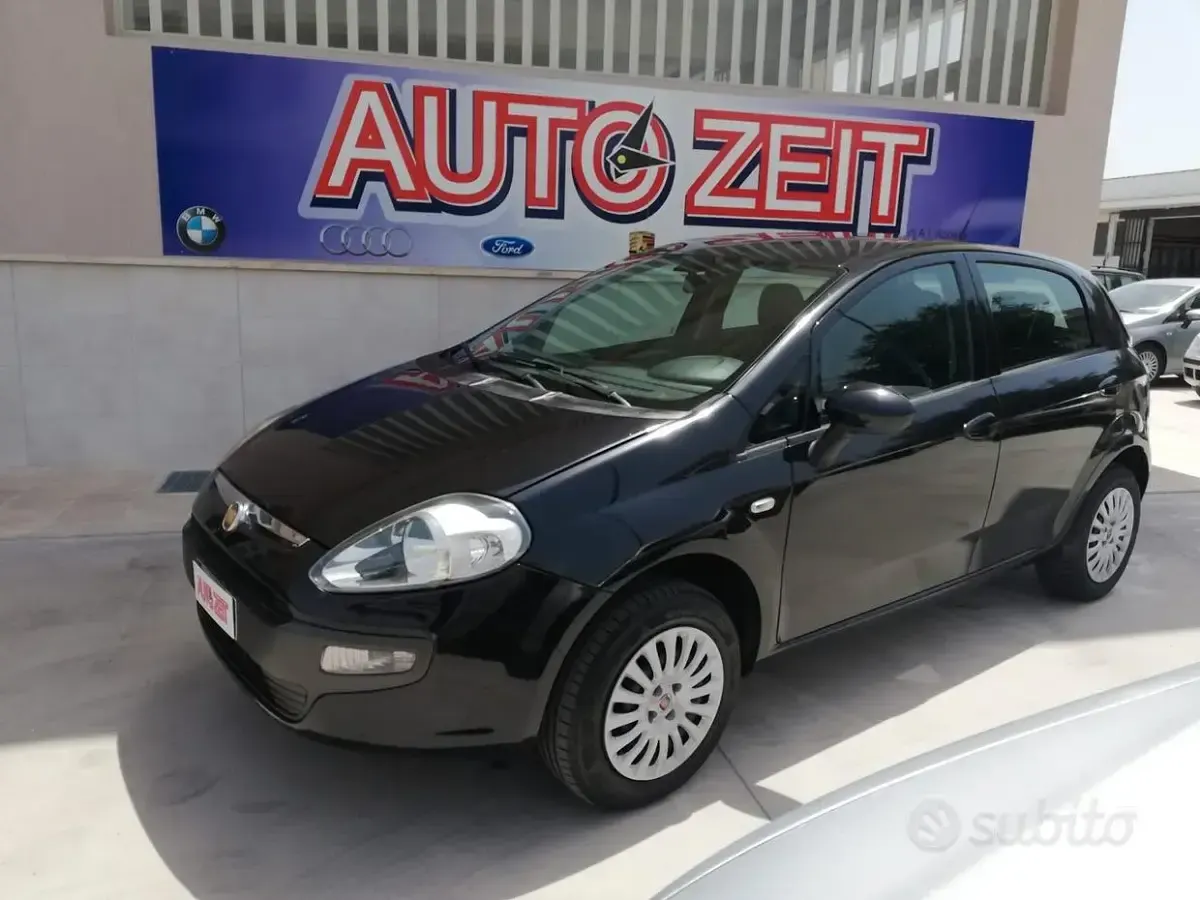 Usata Fiat Punto Evo Active 70 CV (51 kW) 2010 Nero Utilitaria