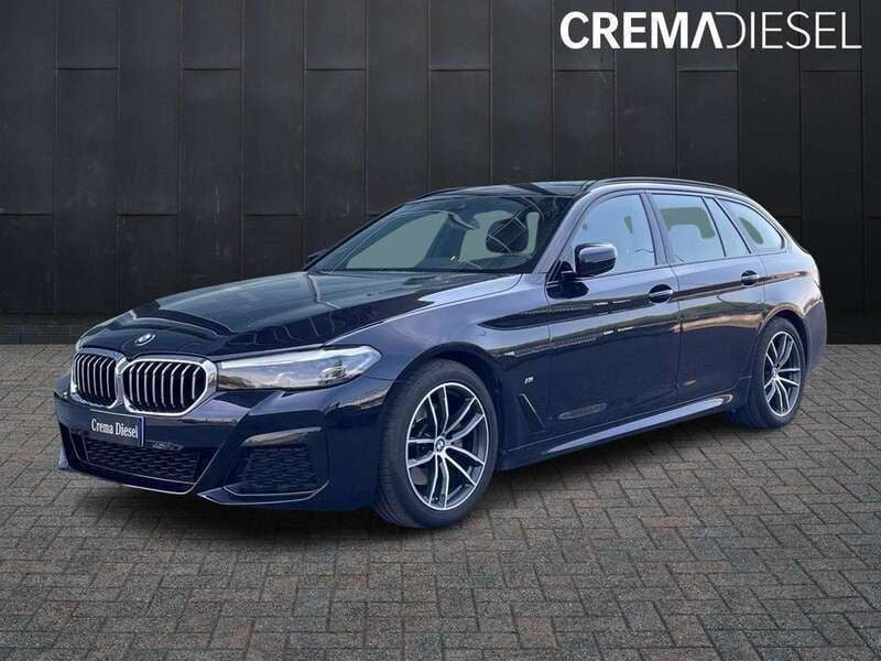Blu/azzurro Usata 2021 BMW 520 M Sport Station wagon | 27.900 € (Super prezzo) - Immagine 1/4