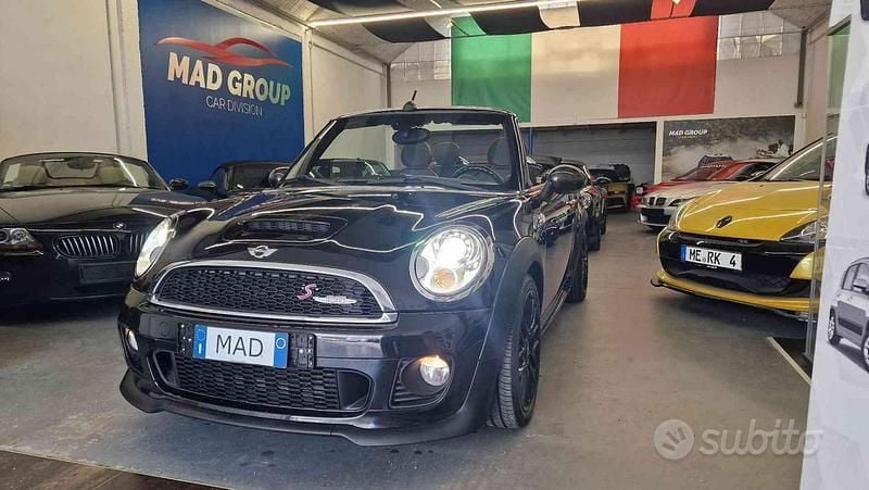 Nero Usata 2012 Mini John Cooper Works Cabriolet Cabrio | 14.990 € (Buon prezzo) - Immagine 1/4