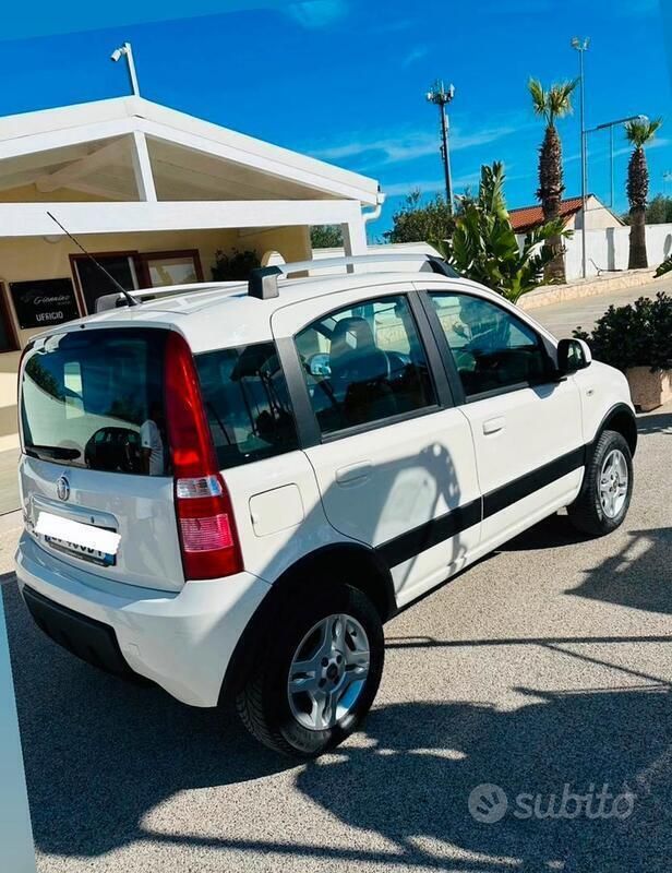 Usata Fiat Panda 4x4 Climbing 75 CV (55 kW) 2011 Bianco Utilitaria