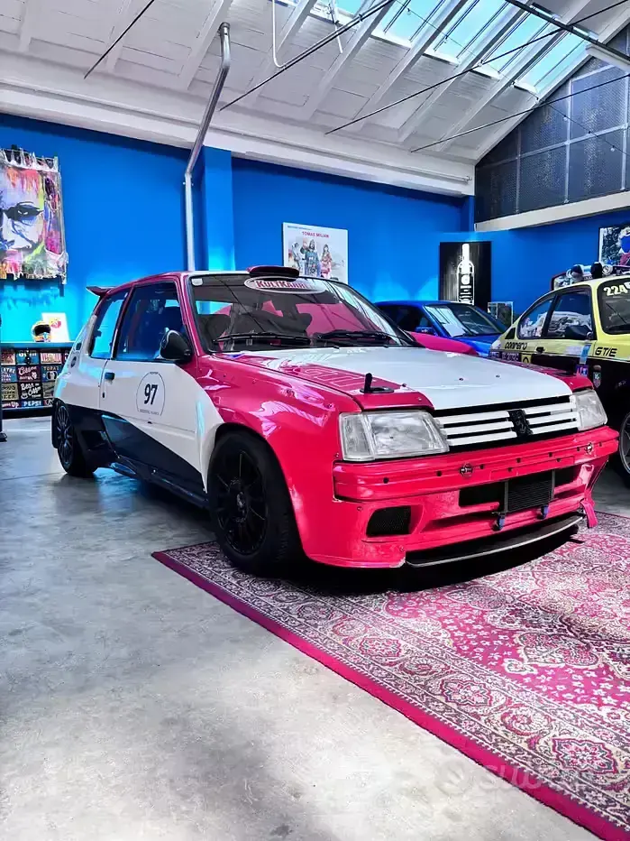 Usata Peugeot 205 GTi 130 CV (95 kW) 1985 Bianco Utilitaria