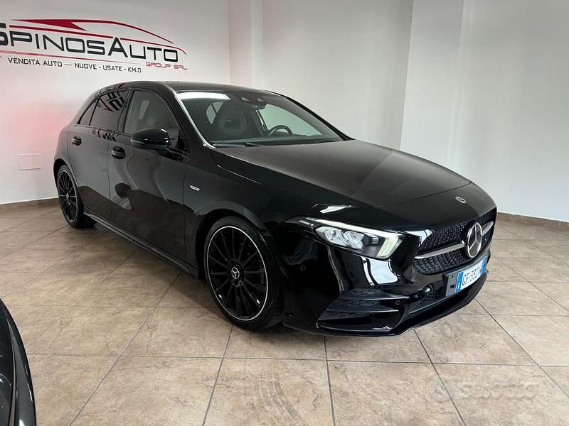 Usata Mercedes A180 Premium 116 CV (85 kW) 2021 Nero Berlina