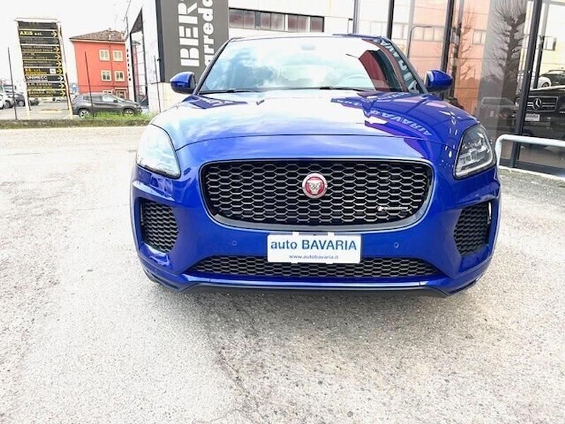 Usata Jaguar E-Pace R-Dynamic 180 CV (132 kW) 2018 Blu SUV