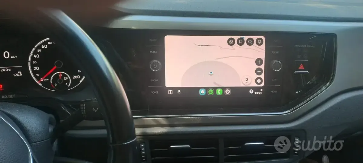 Usata VW Polo 80 CV (58 kW) 2019 Grigio Utilitaria
