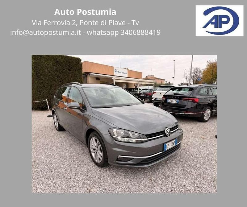 Grigio Usata 2018 VW Golf VII Business Station wagon | 9900 € (Super prezzo) - Immagine 1/4