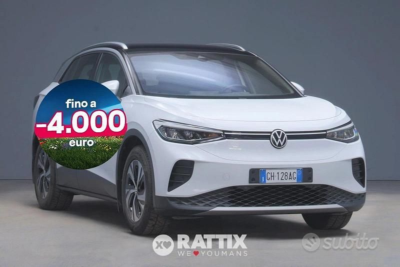 Usata VW ID.4 Pure 125 kW (170 CV) 2021 Bianco SUV