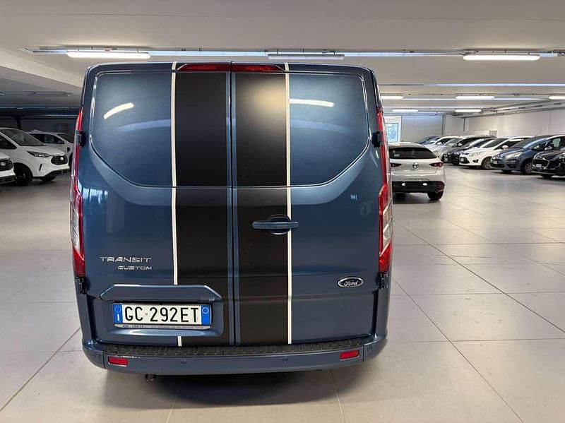 Usata Ford Transit Custom Sport 185 CV (136 kW) 2020 Blue metallic Furgone