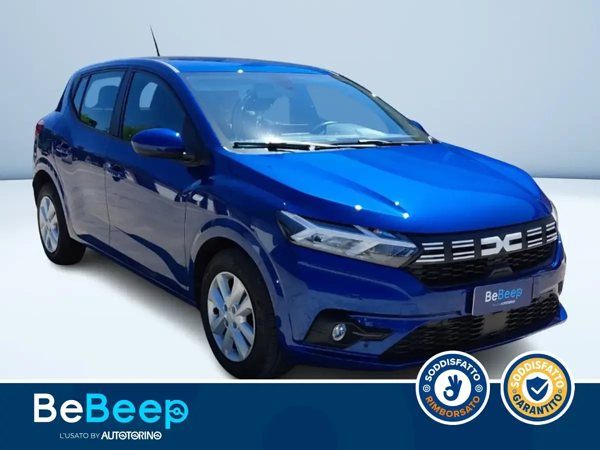 Usata Dacia Sandero Expression 67 CV (49 kW) 2023 Blu metallizzato Berlina