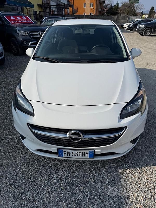 Usata Opel Corsa 75 CV (55 kW) 2017 Bianco Utilitaria