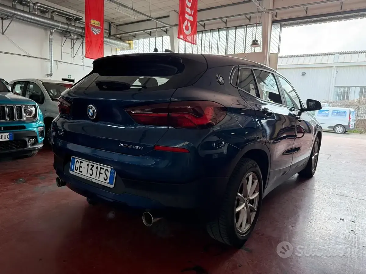 Begagnad BMW X2 Advantage 150 HK (110 kW) 2021 Blå SUV