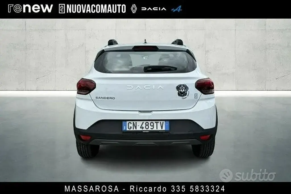 Usata Dacia Sandero Expression 101 CV (74 kW) 2023 Bianco Berlina