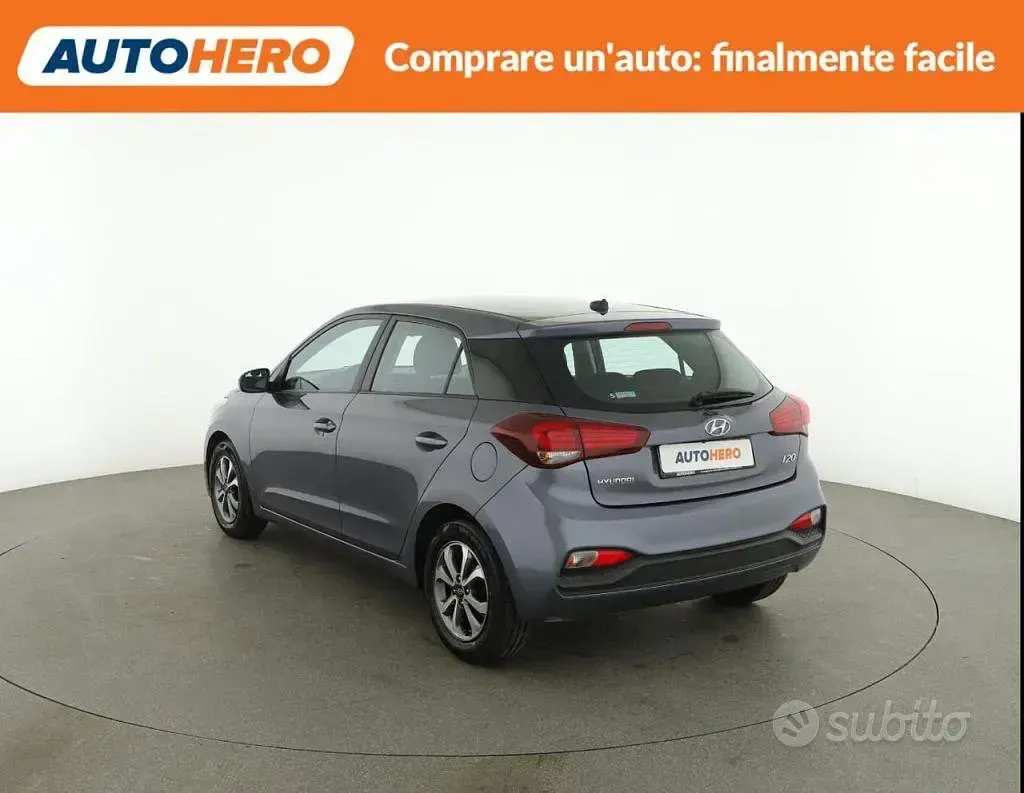 Usata Hyundai i20 75 CV (55 kW) 2019 Grigio Utilitaria