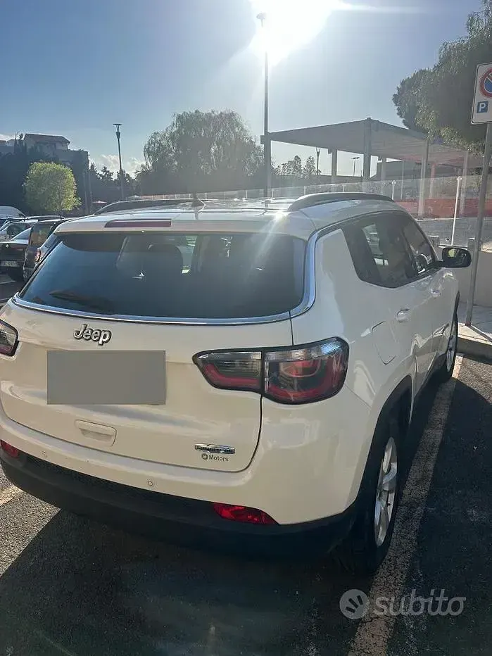 Usata Jeep Compass 120 CV (88 kW) 2018 Bianco SUV