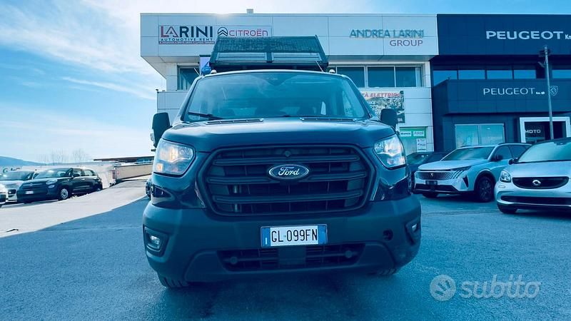 Usata Ford Transit Trend 131 CV (96 kW) 2023 Blu Utilitaria