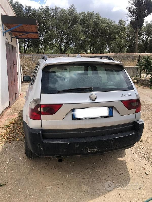 Usata BMW X3 Efficient Dynamics 150 CV (110 kW) 2006 Grigio SUV