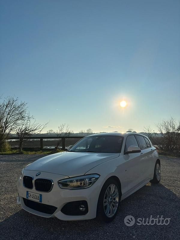 Usata BMW 116 M Sport 109 CV (80 kW) 2015 Bianco Utilitaria