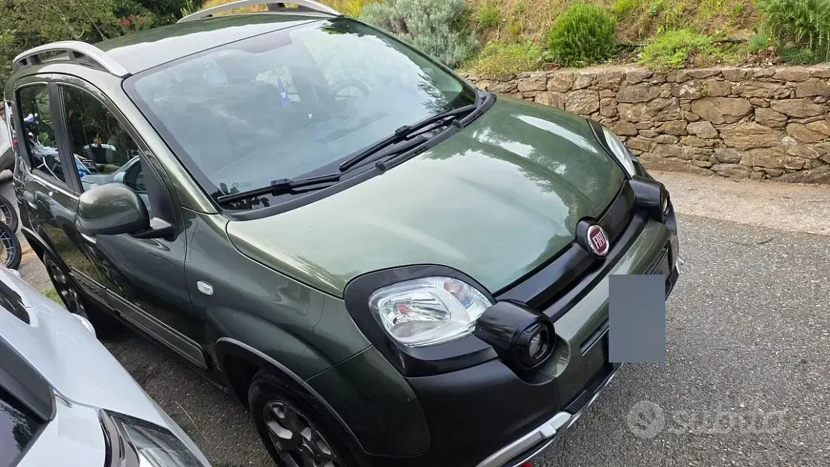 Usata Fiat Panda Cross Cross 80 CV (58 kW) 2015 Verde Utilitaria
