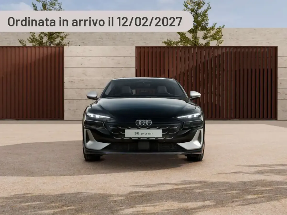 Nuova Audi S6 e-tron 138 kW (188 CV) 2025 Argento Berlina