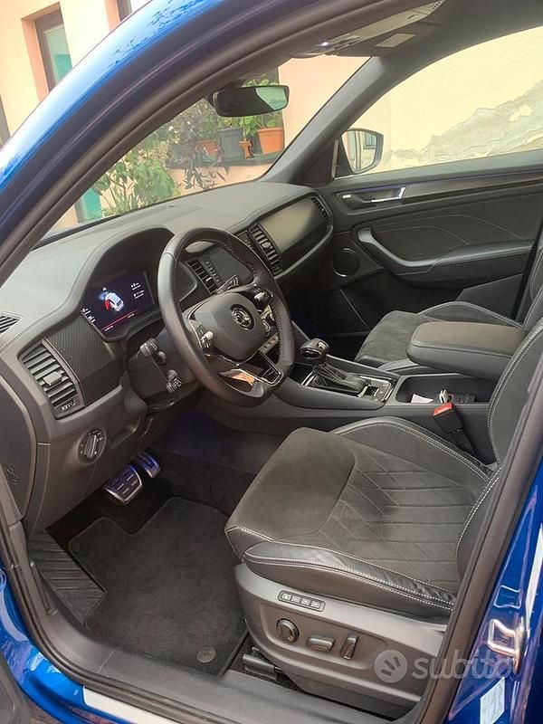 Usata Skoda Kodiaq SportLine 150 CV (110 kW) 2022 Blu SUV