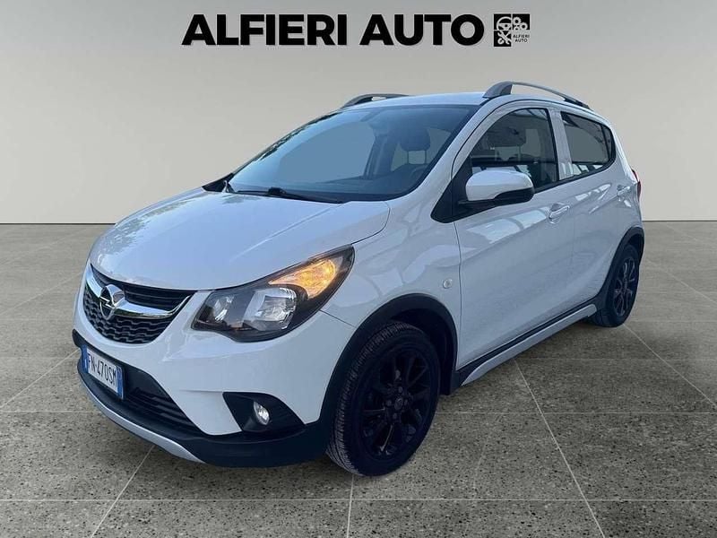 Usata Opel Karl Rocks 75 CV (55 kW) 2018 Bianco Utilitaria
