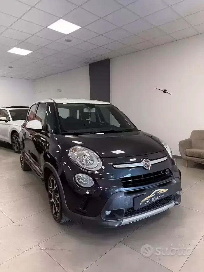 Usata Fiat 500L Trekking 95 CV (69 kW) 2016 Grigio Monovolume