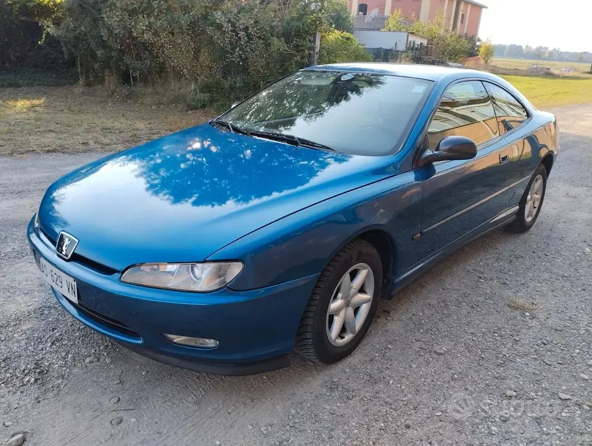 Usata Peugeot 406 Coupe 1997 Blu Coupé