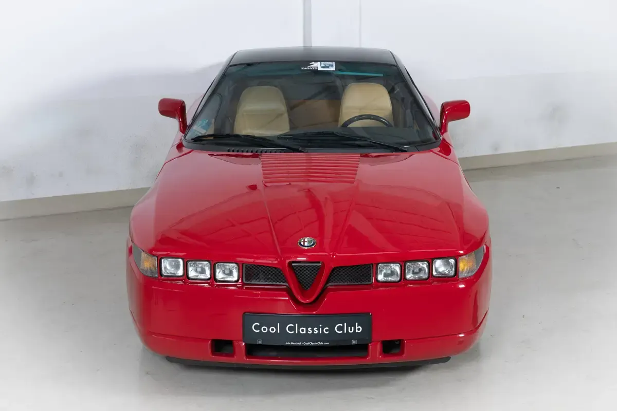 Usata Alfa Romeo SZ/RZ 210 CV (154 kW) 1990 Rosso Coupé
