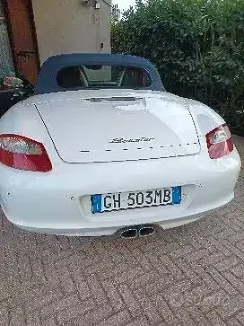 Usata Porsche Boxster 245 CV (180 kW) 2008 Bianco Cabrio