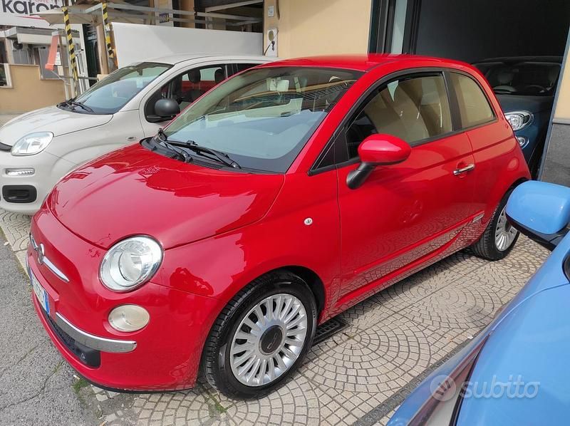 Usata Fiat 500 69 CV (50 kW) 2013 Rosso Berlina