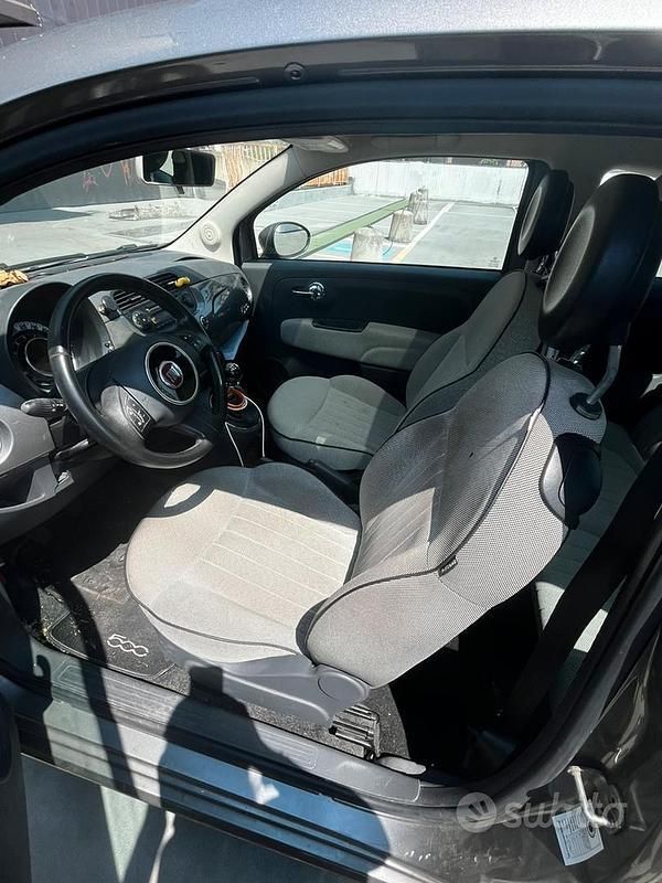 Usata Fiat 500 Lounge 69 CV (50 kW) 2013 Grigio Berlina
