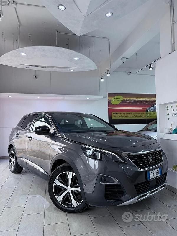 Usata Peugeot 3008 GT-line 130 CV (95 kW) 2020 Grigio SUV