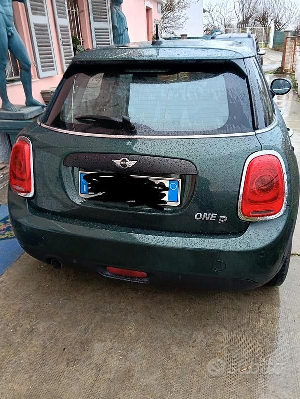Usata Mini One D Clubman 2017 Verde Station wagon