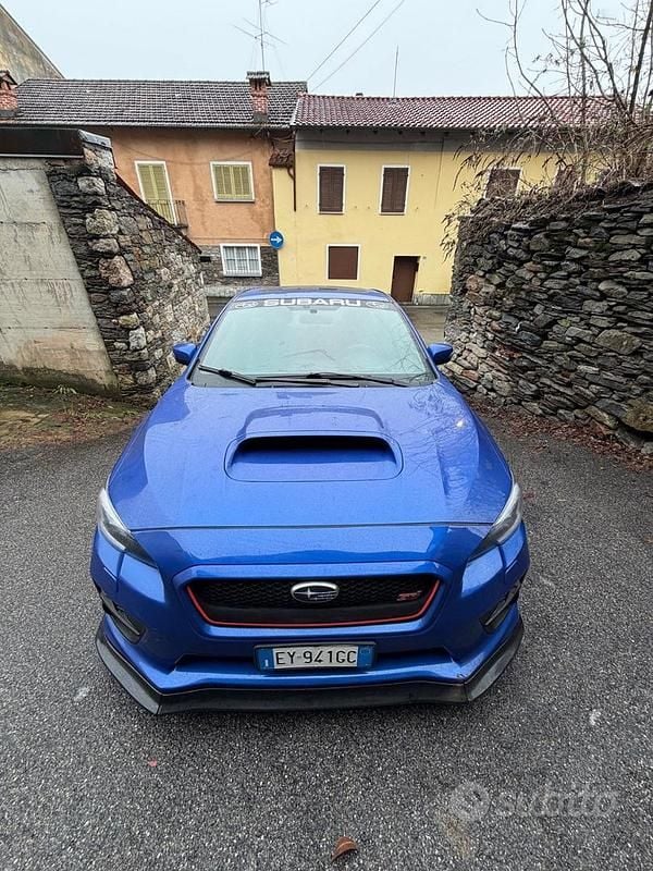 Usata Subaru WRX STI 2014 Blu Berlina