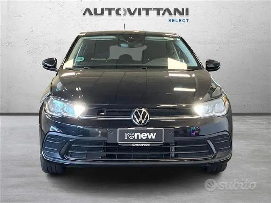 Usata VW Polo Life 95 CV (69 kW) 2025 Nero Utilitaria