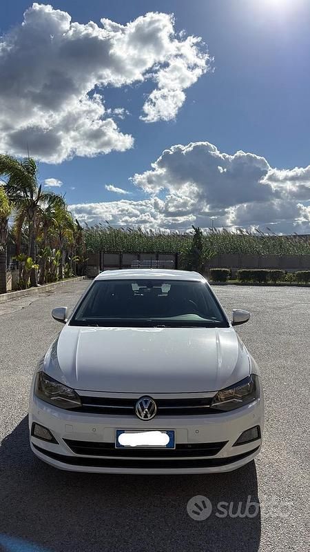 Usata VW Polo 95 CV (69 kW) 2019 Bianco Berlina