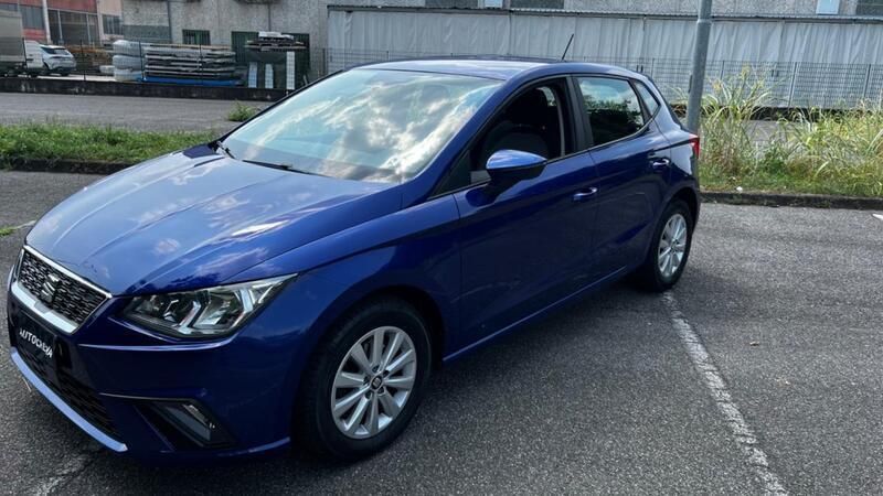 Usata Seat Ibiza Style 80 CV (58 kW) 2018 Blu Berlina