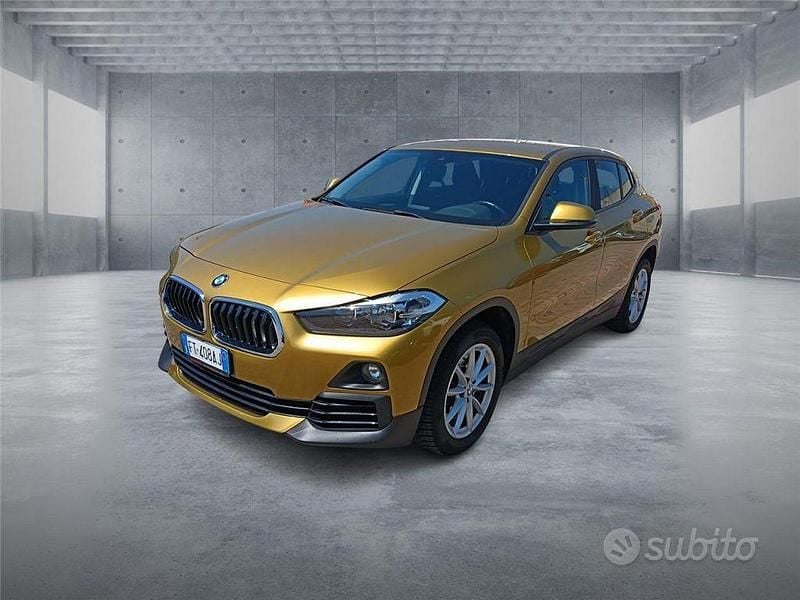 Usata BMW X2 M Sport 190 CV (139 kW) 2018 Giallo SUV