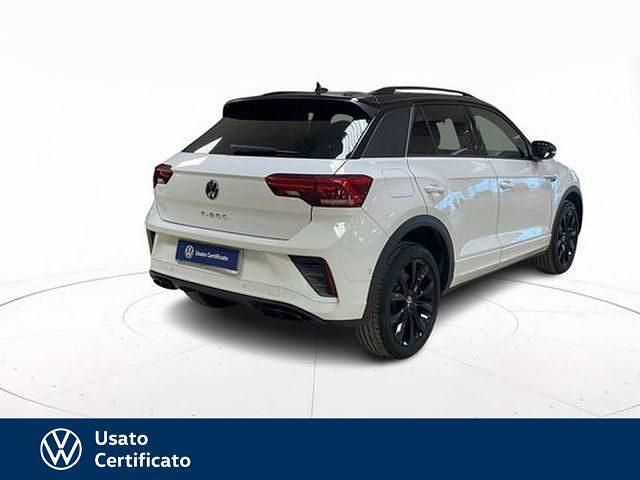 Usata VW T-Roc R-line 150 CV (110 kW) 2023 Bianco pastello SUV
