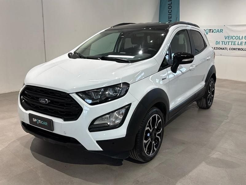 Bianco Usata 2022 Ford Ecosport Active SUV | 14.500 € (Buon prezzo) - Immagine 1/4