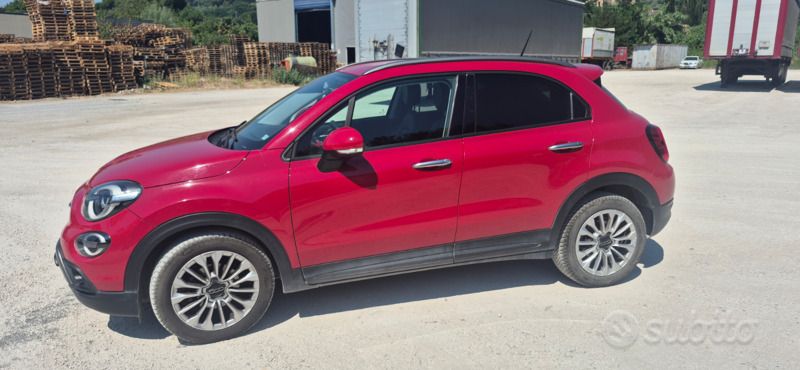 Usata Fiat 500X 120 CV (88 kW) 2018 Rosso SUV
