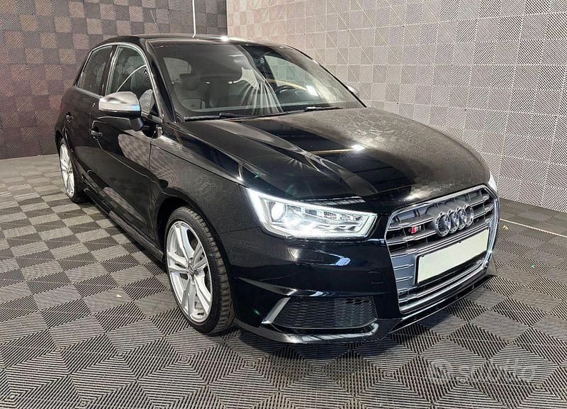 Usata Audi S1 Ambiente 231 CV (169 kW) 2014 Nero Utilitaria