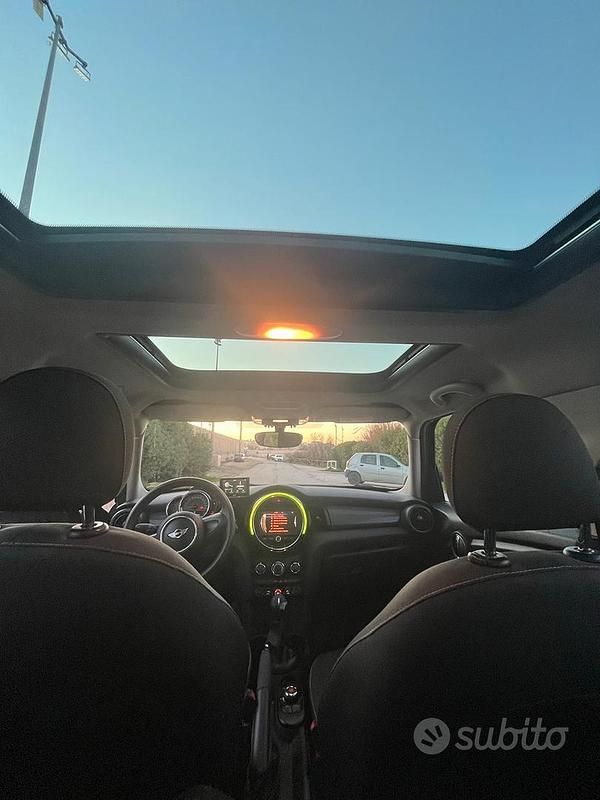 Usata Mini Cooper 116 CV (85 kW) 2015 Verde Utilitaria