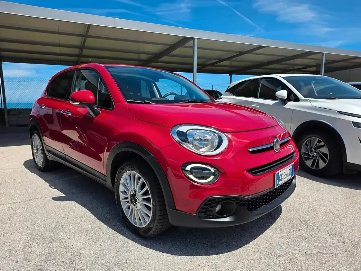 Usata Fiat 500X Connect 95 CV (69 kW) 2021 Rosso SUV