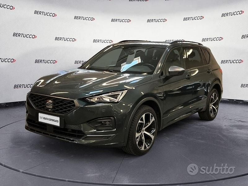 Usata Seat Tarraco FR 150 CV (110 kW) 2022 Verde SUV