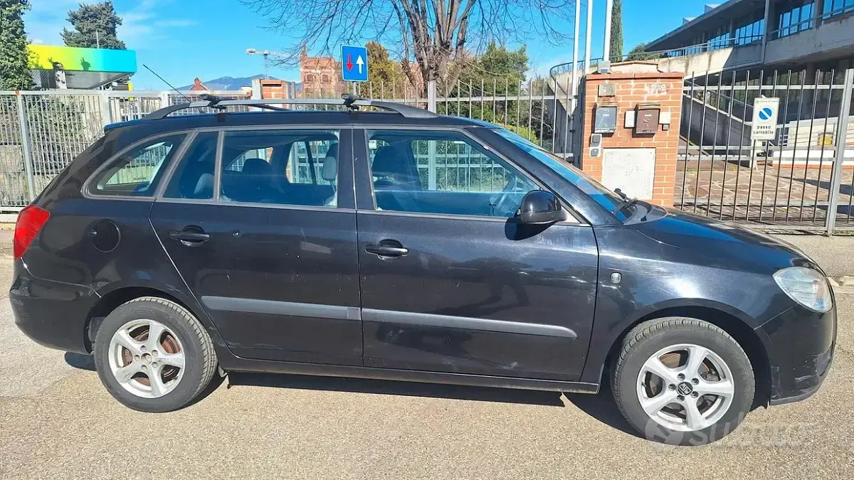 Usata Skoda Fabia 69 CV (50 kW) 2008 Nero Berlina