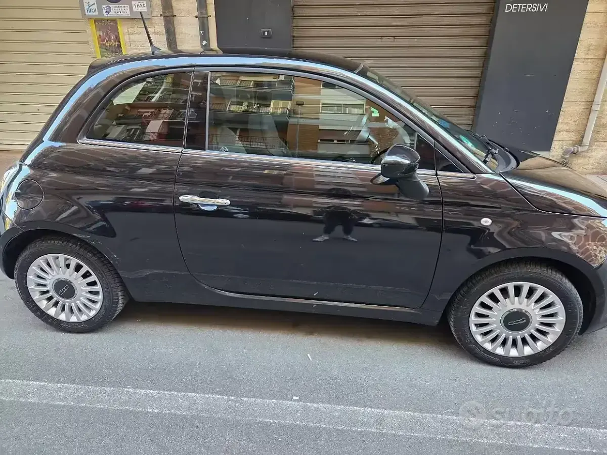 Usata Fiat 500 69 CV (50 kW) 2014 Nero Utilitaria