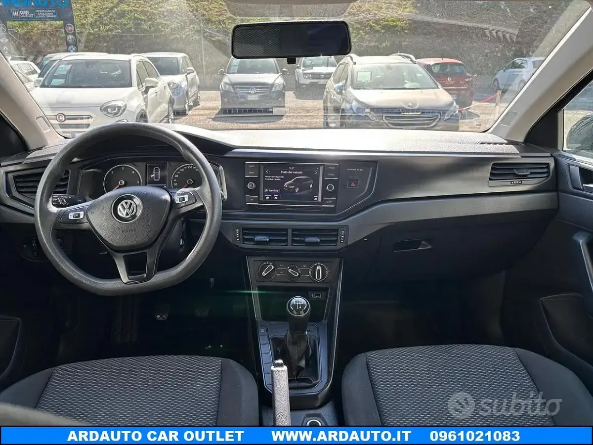 Usata VW Polo Trendline 80 CV (58 kW) 2019 Grigio Utilitaria