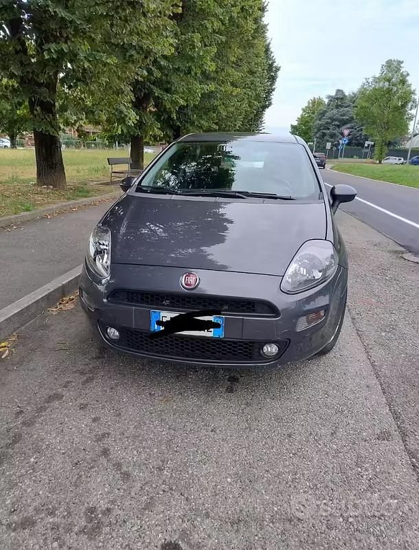 Usata Fiat Punto Easy 77 CV (56 kW) 2015 Grigio Utilitaria