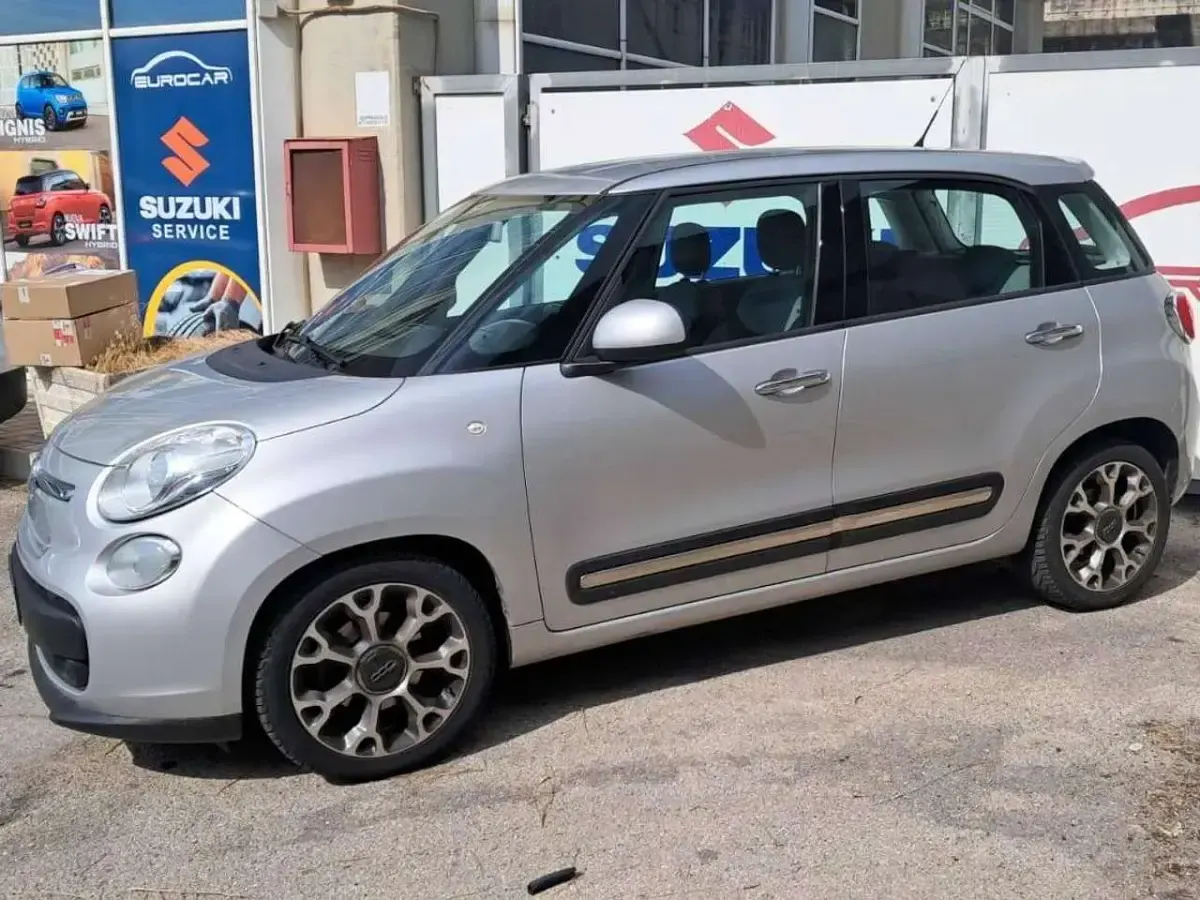 Usata Fiat 500L Lounge 84 CV (61 kW) 2013 Argento Monovolume