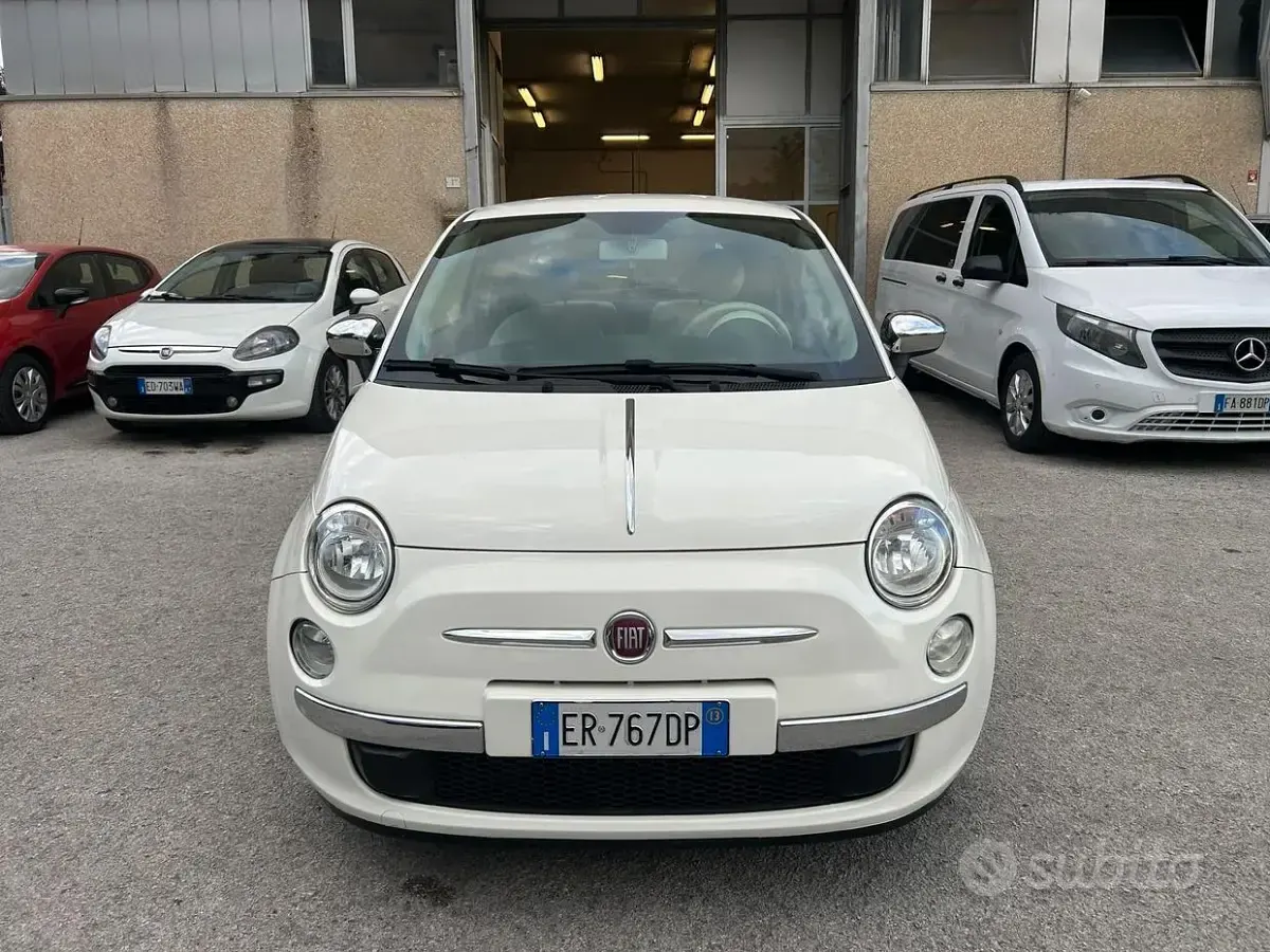 Usata Fiat 500 69 CV (50 kW) 2013 Bianco Berlina